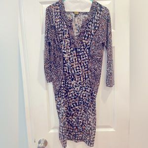 BCBG Max Azria Long Sleeve Jersey Dress